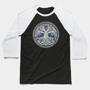 Tree of Life Yggdrasil Norse Pagan Viking Mythology Baseball T-Shirt